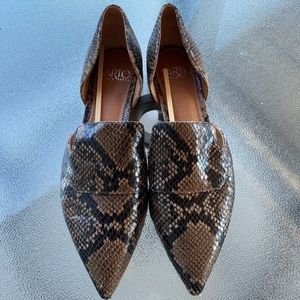 Women's Franco Sarto Snake Skin Dress Shoes